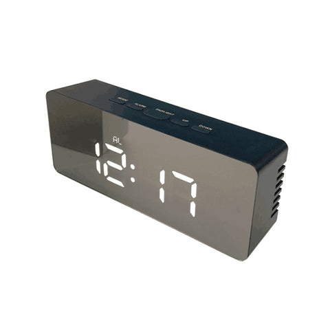 LED Mirror Alarm Clock Digital display Table Clock - Calipsoclock