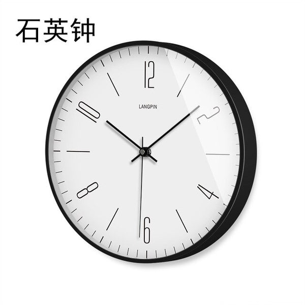 Modern Nordic Wall Clocks Luxury Living Room Round Bedroom Office Silent Clocks Zegary Na Sciane Quartz Clock Watch Decor 6LS024 - Calipsoclock