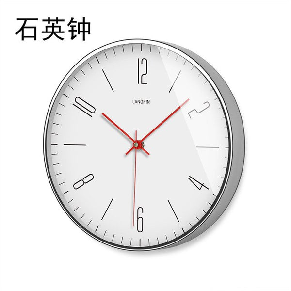 Modern Nordic Wall Clocks Luxury Living Room Round Bedroom Office Silent Clocks Zegary Na Sciane Quartz Clock Watch Decor 6LS024 - Calipsoclock