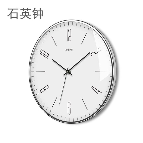 Modern Nordic Wall Clocks Luxury Living Room Round Bedroom Office Silent Clocks Zegary Na Sciane Quartz Clock Watch Decor 6LS024 - Calipsoclock