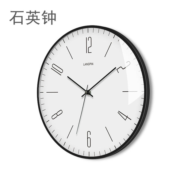 Modern Nordic Wall Clocks Luxury Living Room Round Bedroom Office Silent Clocks Zegary Na Sciane Quartz Clock Watch Decor 6LS024 - Calipsoclock