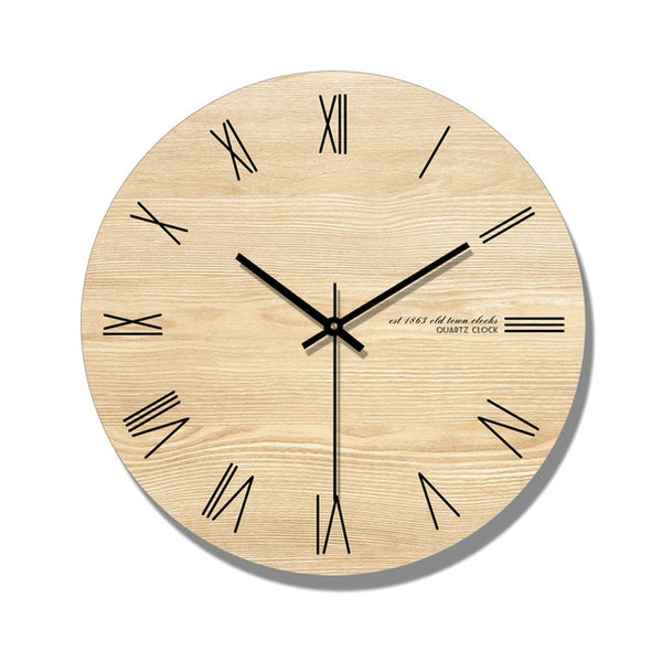 Wooden Wall Clock Fashion - Calipsoclock