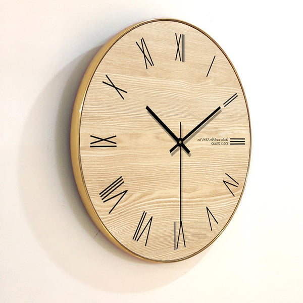 Wooden Wall Clock Fashion - Calipsoclock