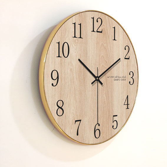 Wooden Wall Clock Fashion - Calipsoclock