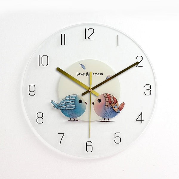 Silent Wall Clock Living Room Creative Fashion Clock Modern Minimalist Art Luxury Nordic Novelty Wall Watch Modern Design W6 - Calipsoclock