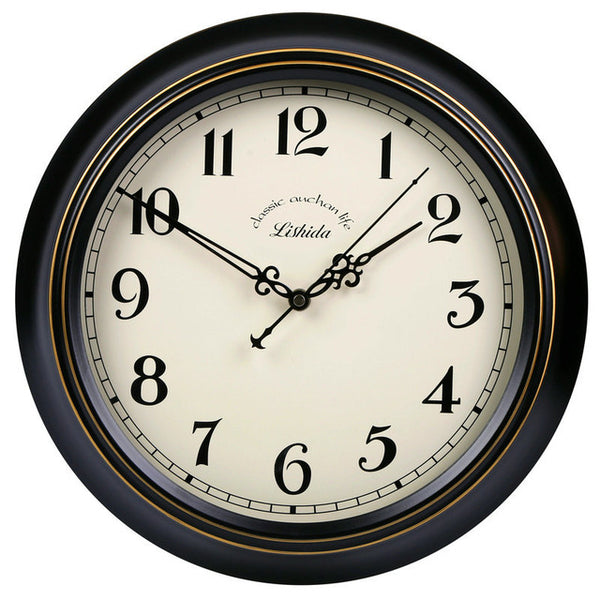 Village Retro Living Room Mute Wall Clock European Style Vintage Clock England-Style Iron Art Pocket Watch wall clock vintage - Calipsoclock