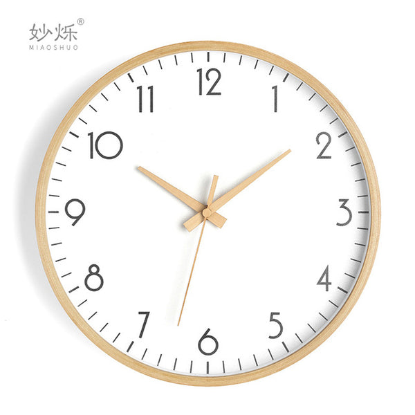 Solid Wood Wall Clock - Calipsoclock