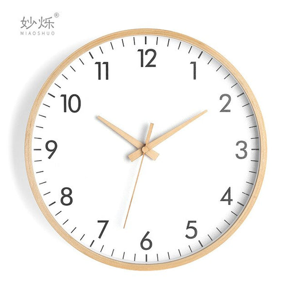 Solid Wood Wall Clock - Calipsoclock