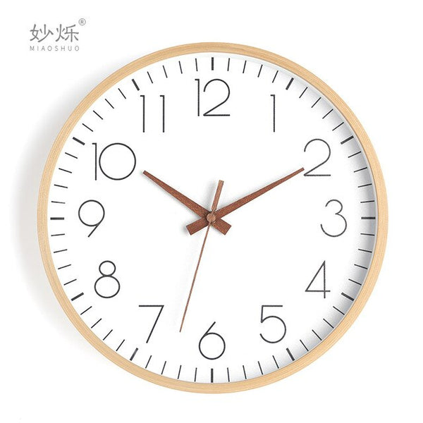 Solid Wood Wall Clock - Calipsoclock