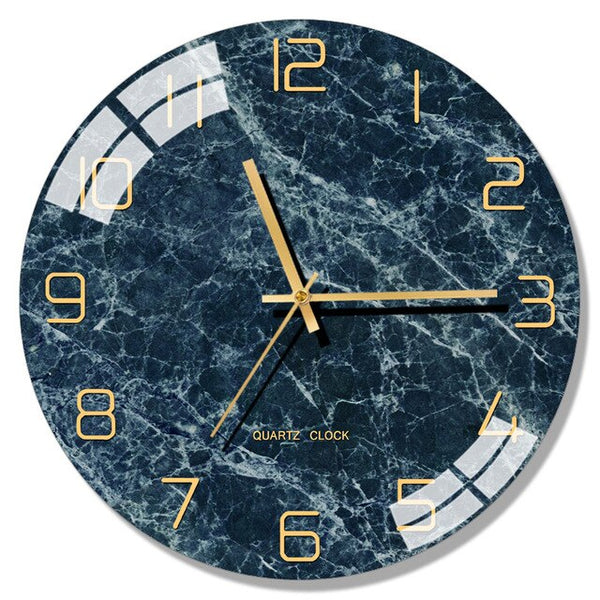 Glass Wall Clock Modern Design - Calipsoclock
