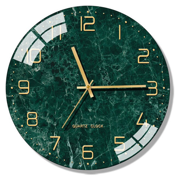 Glass Wall Clock Modern Design - Calipsoclock