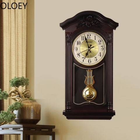 Chinese Large 3D Pendulum Wall Clock - Calipsoclock