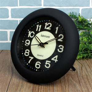 Luminous Mute Simple Fashion Clock Bedroom Living Room Wall Hanging Clock Home Decoration Office Desktop Round Table Clock - Calipsoclock